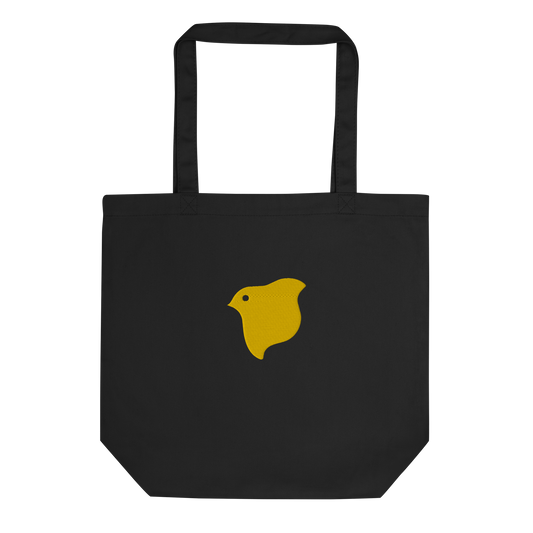 Logotipo amarelo da sacola (bordado)