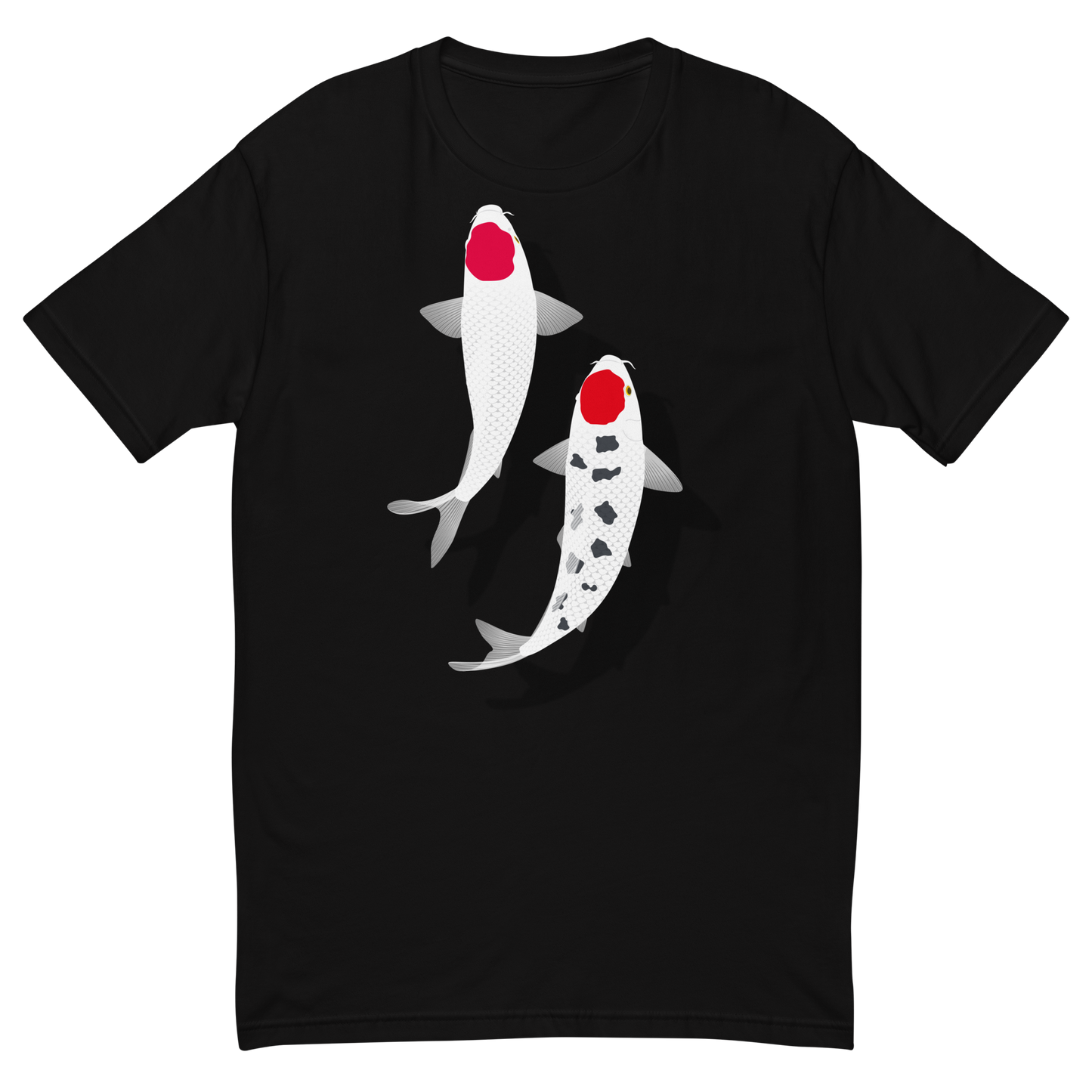 [Koi] Camiseta Tancho Vermelho e Branco (Masculino)