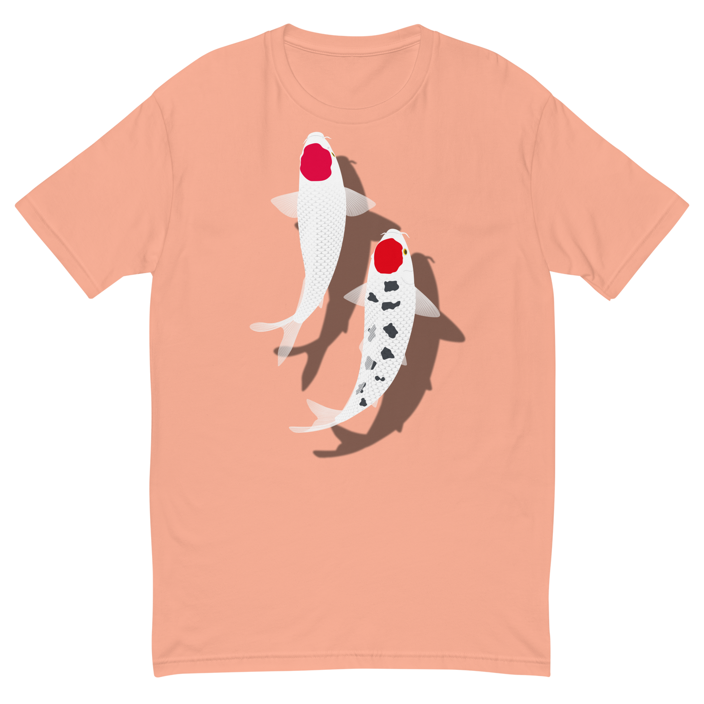 [Koi] Camiseta Tancho Vermelho e Branco (Masculino)