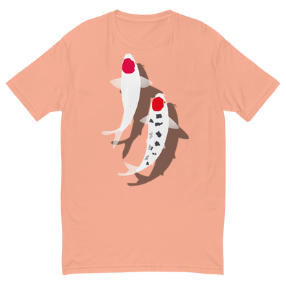 [Koi] Camiseta Tancho Vermelho e Branco (Masculino)