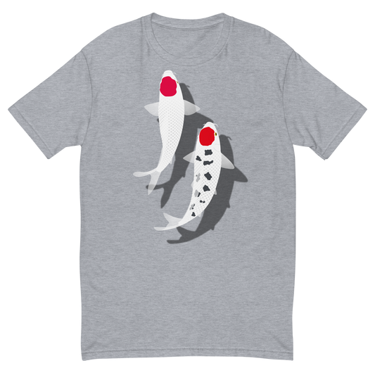 [Koi] Camiseta Tancho Vermelho e Branco (Masculino)