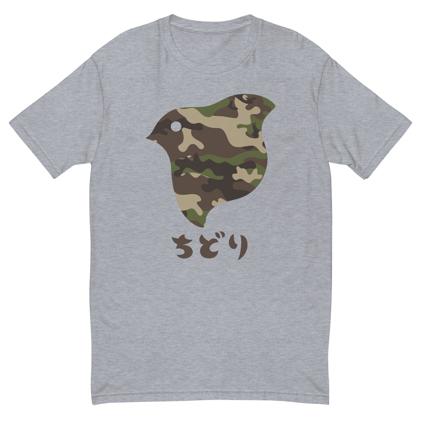 ［ちどり］T シャツ Camo Woodland（メンズ）