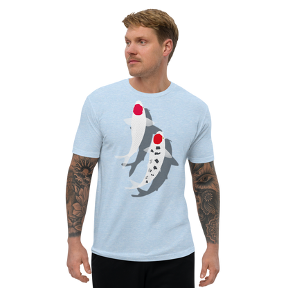 [Koi] Camiseta Tancho Vermelho e Branco (Masculino)