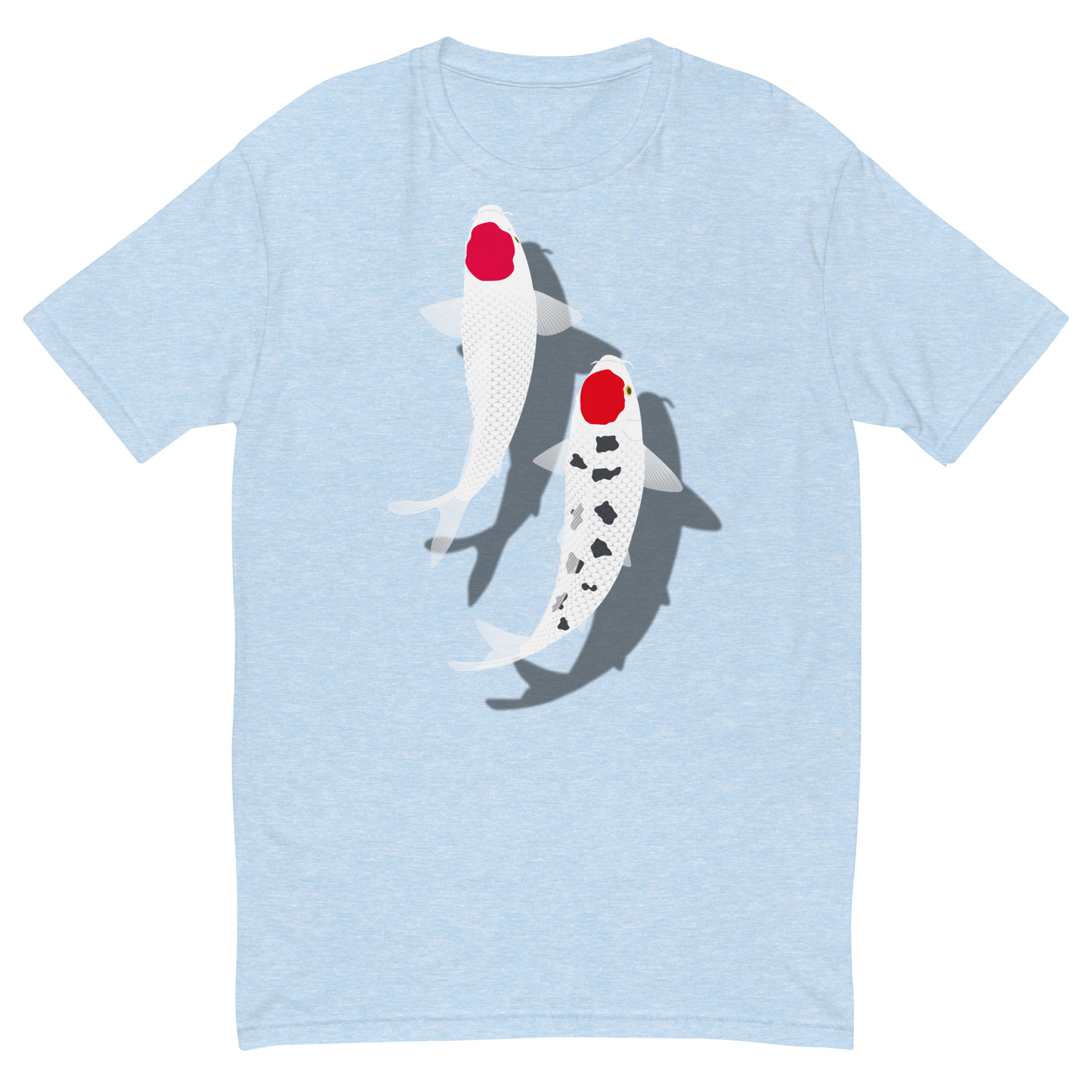 [Koi] Camiseta Tancho Vermelho e Branco (Masculino)