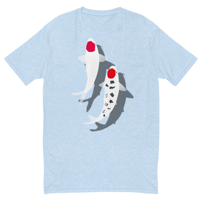 [Koi] Camiseta Tancho Vermelho e Branco (Masculino)