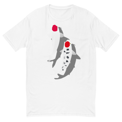 [Koi] Camiseta Tancho Vermelho e Branco (Masculino)