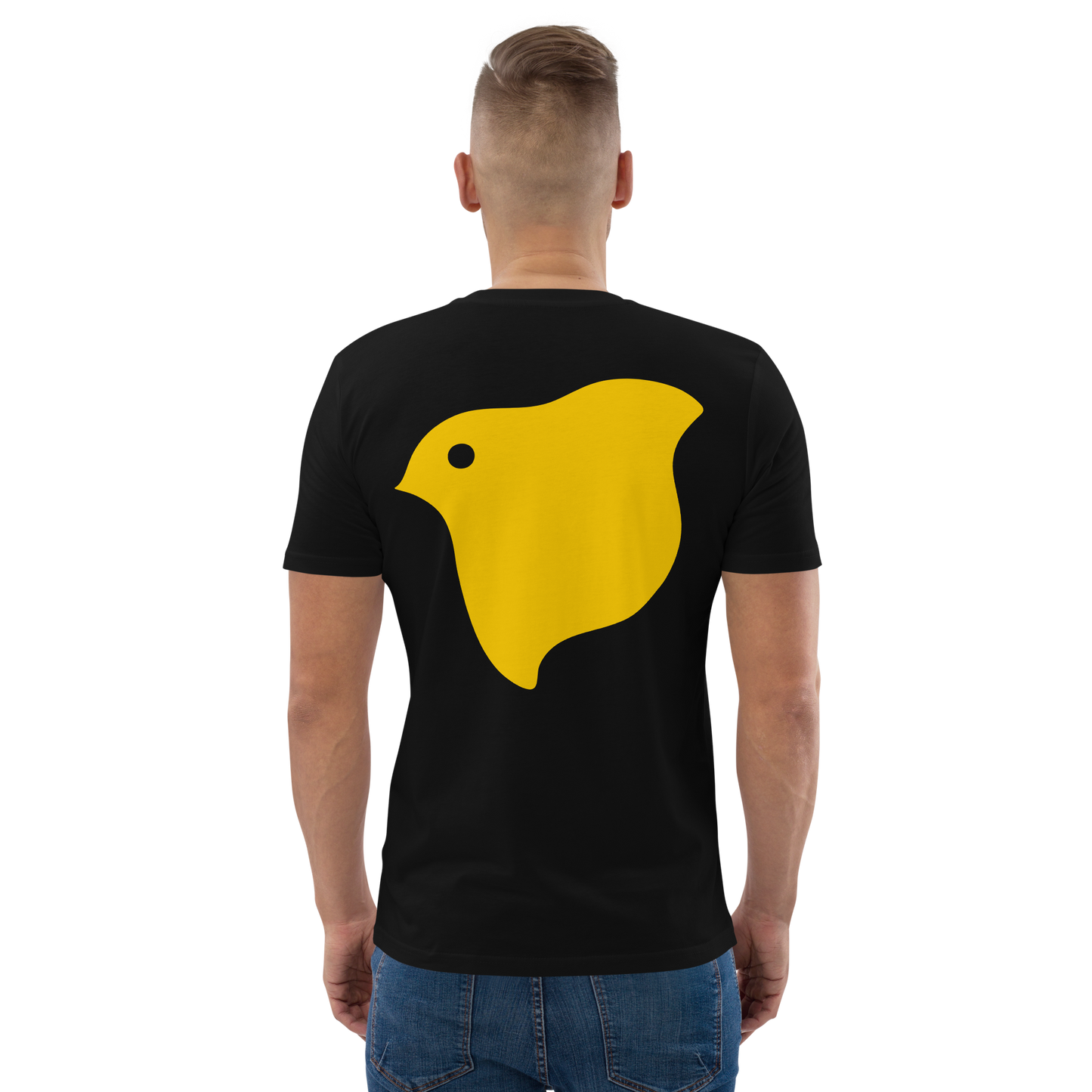 T-shirt logotipo amarelo (unissex)