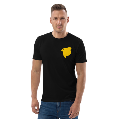 T-shirt logotipo amarelo (unissex)