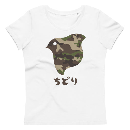 ［ちどり］T シャツ Camo Woodland（レディース）